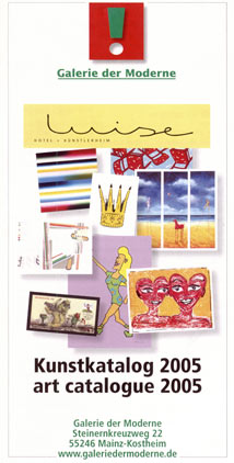 Kunstkatalog – Galerie der Moderne, 2005